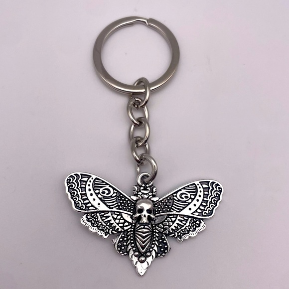 Skeleton Moth | Bag Charm | Keychain (Brand New!) ❤️ - Picture 4 of 6